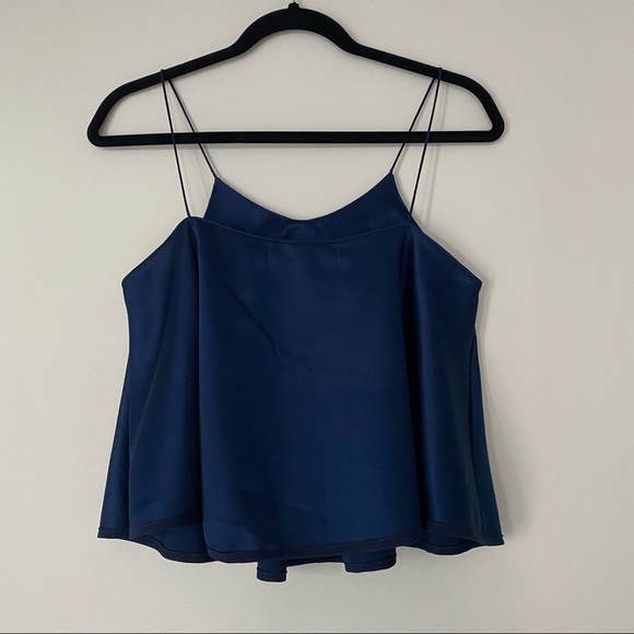 Satin Spaghetti Strap Cami - Picture 2 of 2